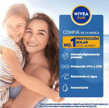 image-¡NIVEA cuida a toda la familia con su línea de protectores solares!