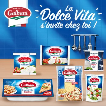 image-La gamme Galbani Mozzarella