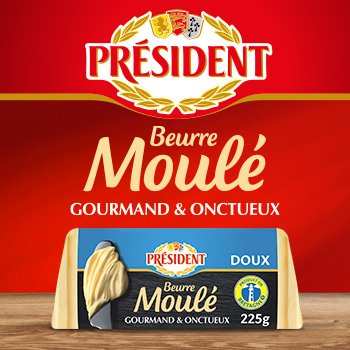 image-Beurre Moulé Président