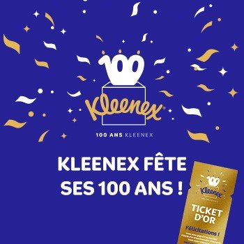 image-Kleenex® fête ses 100 ans !