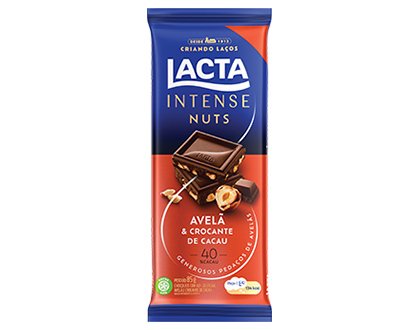 image-LACTA INTENSE NUTS AVELÃ E CROCANTE DE CACAU 