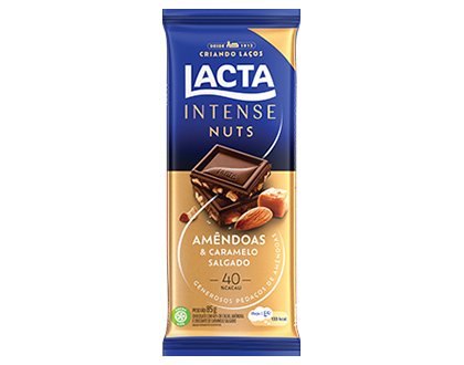 image-LACTA INTENSE NUTS AMÊNDOAS E CARAMELO SALGADO