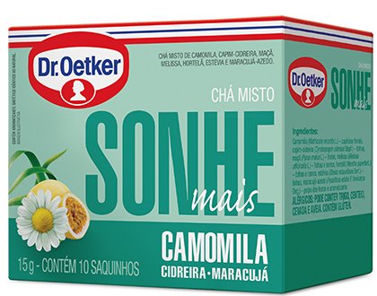 image- CHÁ MISTO DR.OETKER SONHE MAIS 