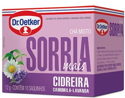 image- CHÁ MISTO DR.OETKER SORRIA MAIS 