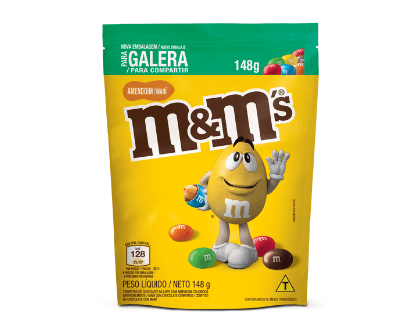 image-M&M'S CHOCOLATE AO LEITE C/ AMENDOIM