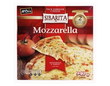 image-Pizza Sibarita x 2 940g