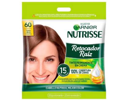 image-Coloración NUTRISSE retocador de raíz 60, 20g+20ml