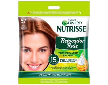 image-Coloración NUTRISSE retocador de raíz 67, 20g+20ml