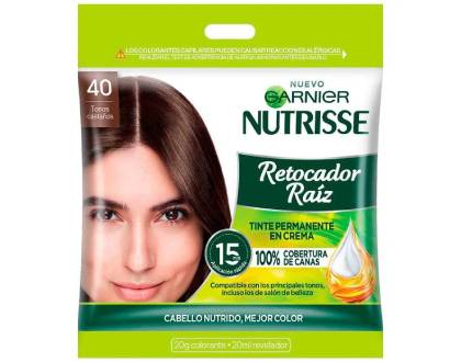 image-Coloración NUTRISSE retocador de raíz 40, 20g+20ml