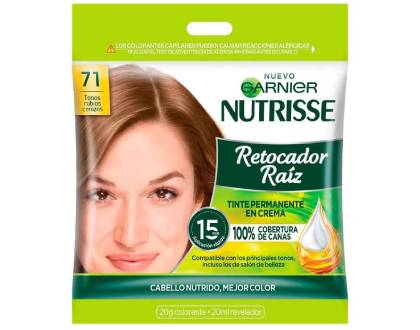 image-Coloración NUTRISSE retocador de raíz 71, 20g+20ml