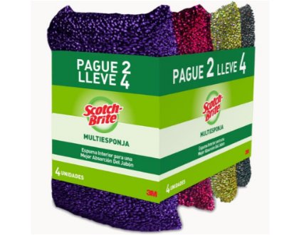 image-Pack multiesponja Scotch-Brite P2LL4