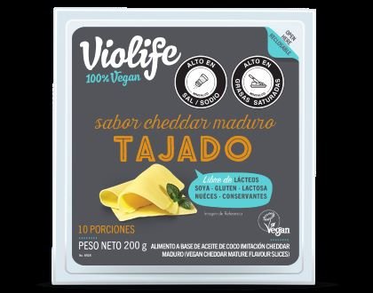 image-VIOLIFE SL CHEDDAR MATURE FLV200gr 