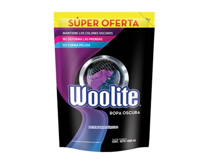 image-Woolite detergente líquido Ropa oscura 1.8L