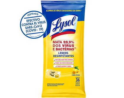 image-LYSOL DESINFECTANTE EN TOALLITAS PODER CÍTRICO 36 UNID.