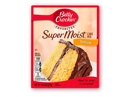 image-Betty Crocker harina de torta amarillo