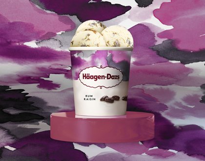 image-Häagen Dazs  sabor Ron y Pasas