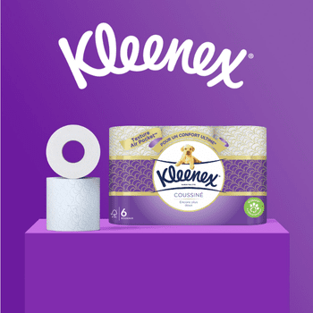 image-Kleenex® Papier Toilette Coussiné