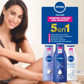 image-Descubrí nuestra amplia gama de productos de cuidado corporal NIVEA. Tenemos una amplia selección de cremas corporales