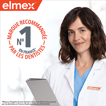 image-elmex® la marque N°1 recommandée par les dentistes*