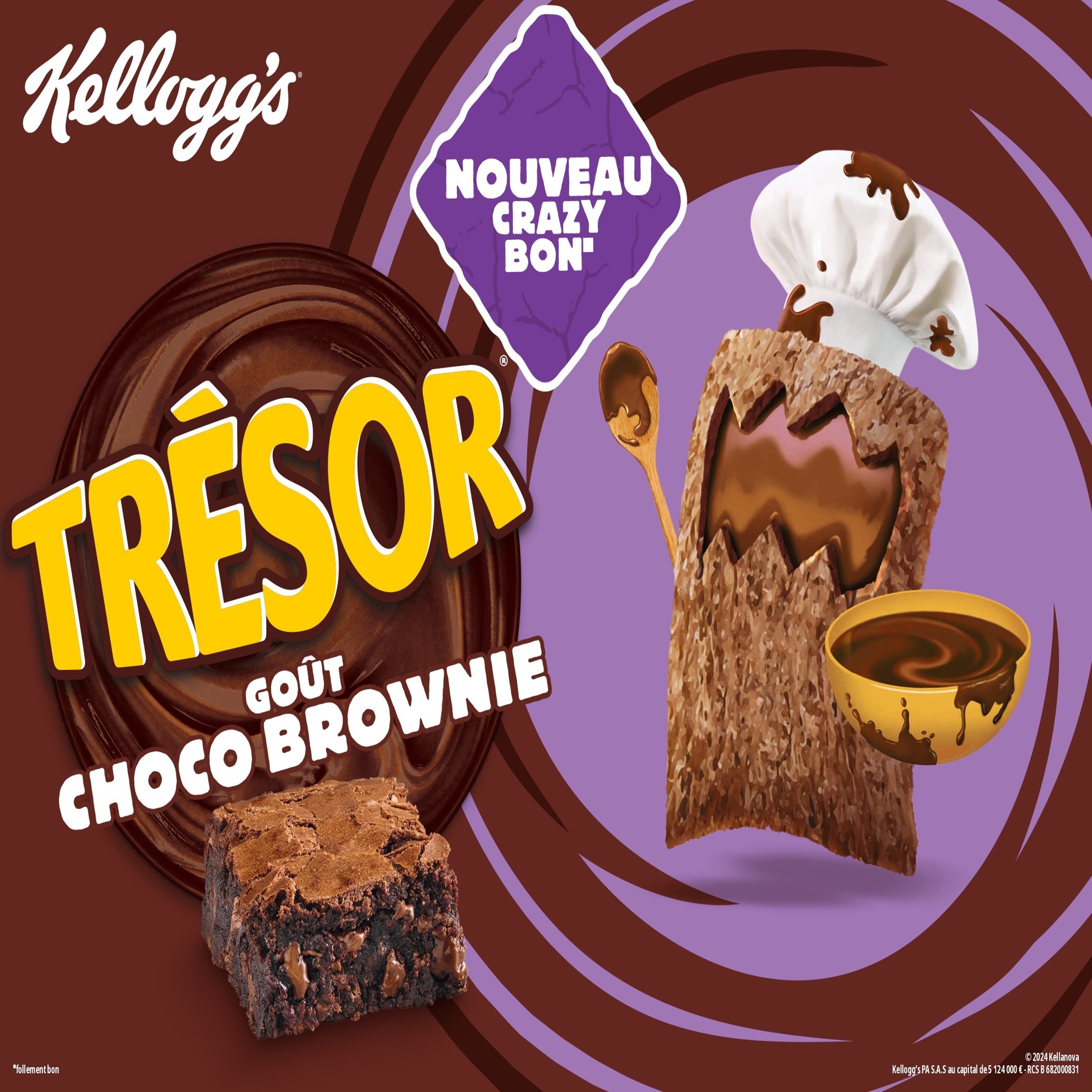 image-Le nouveau lancement gourmand : Trésor goût Brownie au Chocolat !