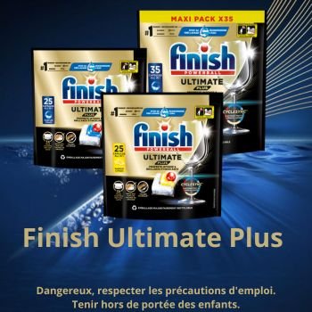 image-Nos capsules Finish Ultimate Plus pour un résultat impeccable