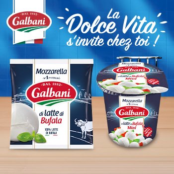 image-La gamme Galbani Mozzarella Di Bufala