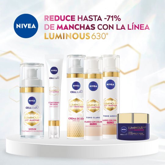 image-Reduce tus manchas en la piel. Con nuestra rutina Luminous 630!